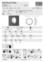 RZB Lighting 582059.002.1.19 Instruction