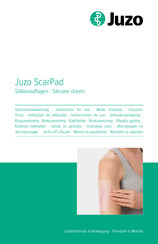 Juzo ScarPad Instructions For Use Manual