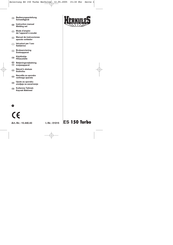 HERKULES ES 150 Turbo Instruction Manual
