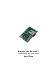RabbitCore RCM2200 User Manual