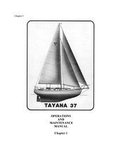 Tayana 37 Operation & Maintenance Manual