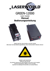 Laserworld GREEN-12000 Manual