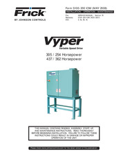 Johnson Controls Frick vyper VYB RGF-50 Service Manual