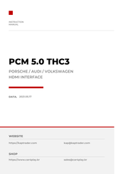 KAP PCM 5.0 THC3 Instruction Manual