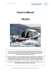 Westport PILOT4 Owner's Manual