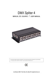 Triton Blue DMX Spliter 4 User Manual