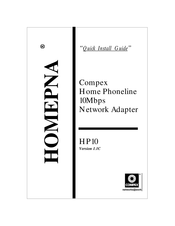 Compex HOMEPNA HP10 Quick Install Manual