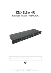 Triton Blue DMX Spliter 4R User Manual