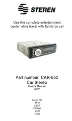 Steren CAR-650 User Manual