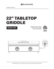 Black Stone 1972 Owner's Manual