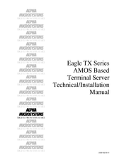Alpha Microsystems Eagle TX Series Technical Installation Manual