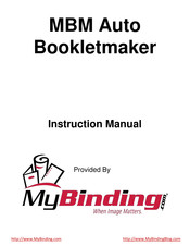 MyBinding MBM 87M Instruction Manual