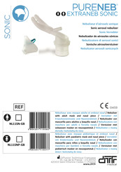DTF MEDICAL PURENEB EXTRANEB SONIC NL11SNP-GB Manual