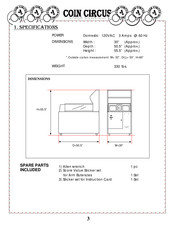 Sammy COIN CIRCUS Manual