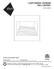 Elan 83565 Quick Start Manual