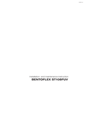 Enertech BENTOFLEX ST108FUV Installation And Maintenance  Instruction