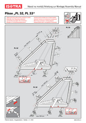 Isotra Plisse PL 32 Assembly Manual