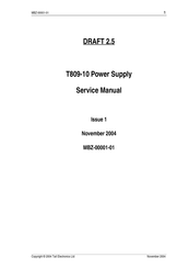 Tait T809-10-0000 Service Manual