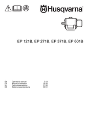 Husqvarna EP 371B Operator's Manual