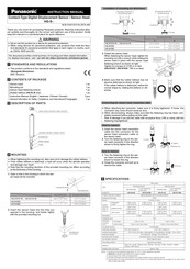 Panasonic HG-S1050 Instruction Manual
