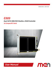 MEN G503 User Manual