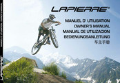 Lapierre 3 FPS2 X-Control Owner's Manual
