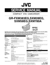 JVC GR-SXM87ED Service Manual
