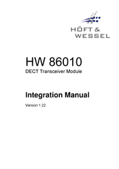 Hoft & Wessel HW 86010 Integration Manual