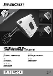 Silvercrest SHM 300 B1 Operating Instructions Manual