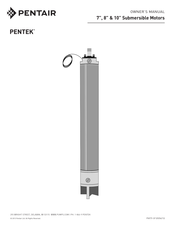 Pentair PENTEK 108PMI2-200-4-HT Owner's Manual