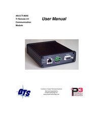 QTS P3 AN-X-TI-MAS User Manual