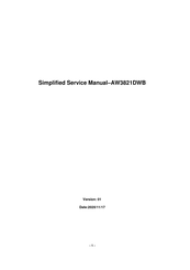 Dell AW3821DWB Simplified Service Manual