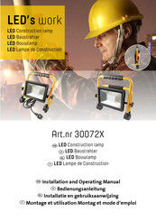 LED's work 30072 Series Installation And Operating Manual