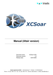 Triadis Altair Manual