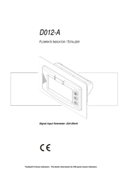 Fluidwell D012-A Manual