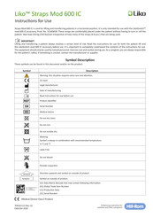 Liko Mod 600 IC Instructions For Use