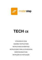 Misterstep TECH CE Installation Instructions Manual