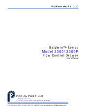 Halma PERMA PURE Baldwin Series User Manual