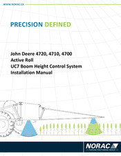 Norac John Deere 4720 Installation Manual