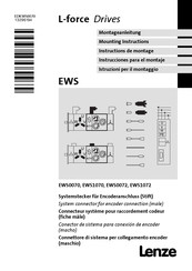 Lenze L-force EWS Series Mounting Instructions