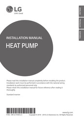 LG AUUW12GAE(LUU127HV) Installation Manual