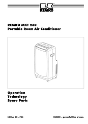 REMKO MTK 260 Operation, Technology And Spare Parts
