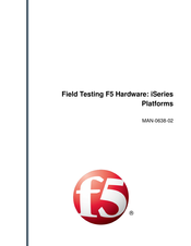 F5 iSeries Manual