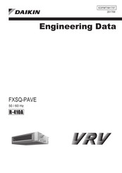 Daikin FXSQ-PAVE Engineering Data
