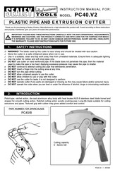 Sealey PC40.V2 Instruction Manual