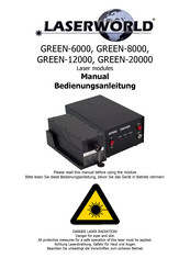 Laserworld GREEN-6000 Manual