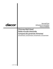 Dacor DHD30M700WM Use And Care Manual