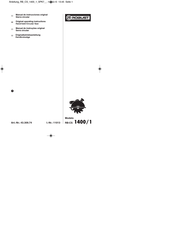 Robust RB-CS 1400/1 Original Operating Instructions