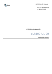 eWBM eLR100-UL-00 Manual