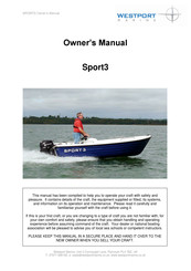 Westport Sport3 Owner's Manual